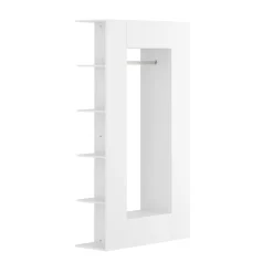 Garderobe TERENCE 106 x 190 cm weiss
