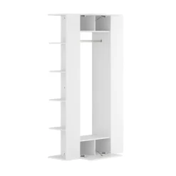 Garderobe TERENCE 106 x 190 cm weiss