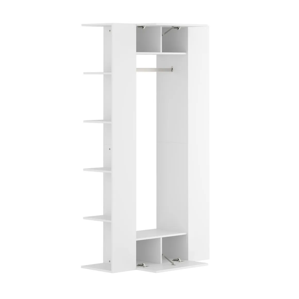 Garderobe TERENCE 106 x 190 cm weiss