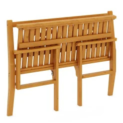 Gartenbank Holz WISTERIA klappbar 121 cm
