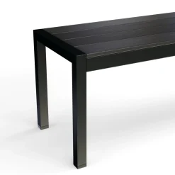 Gartenbank RIVI 135 cm schwarz