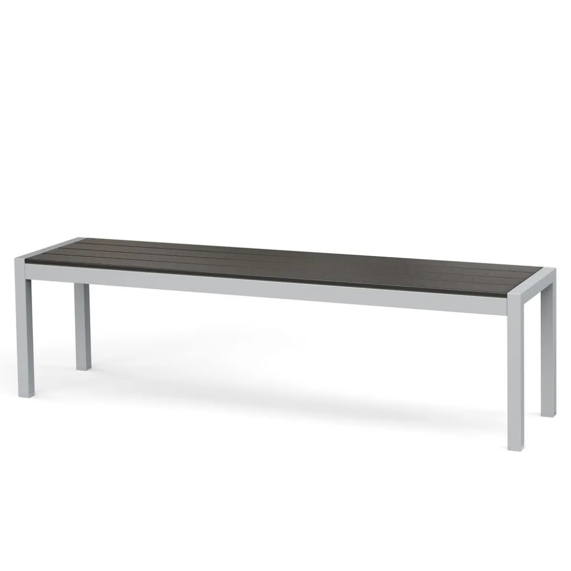 Gartenbank ZILO 165 cm anthrazit