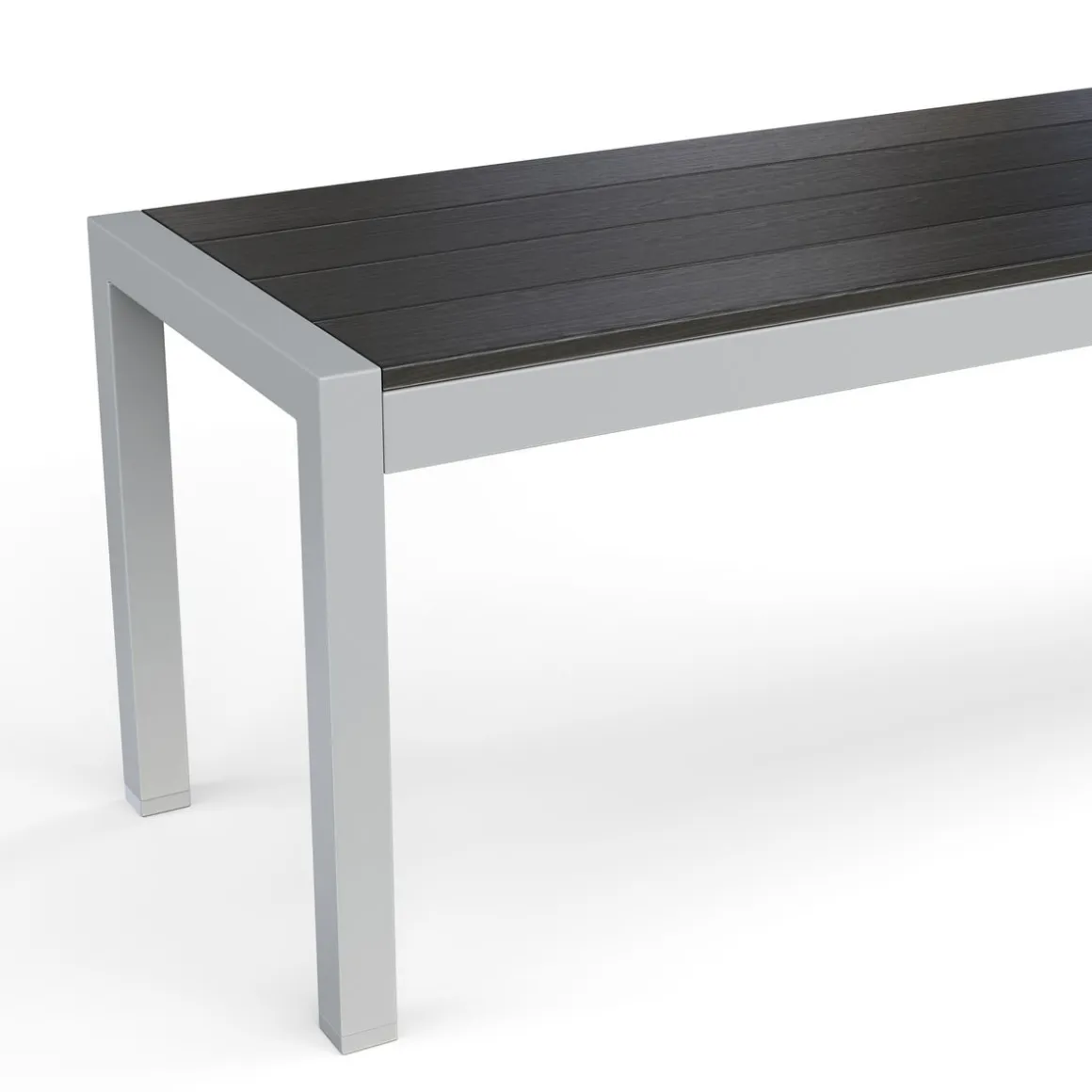 Gartenbank ZILO 165 cm anthrazit