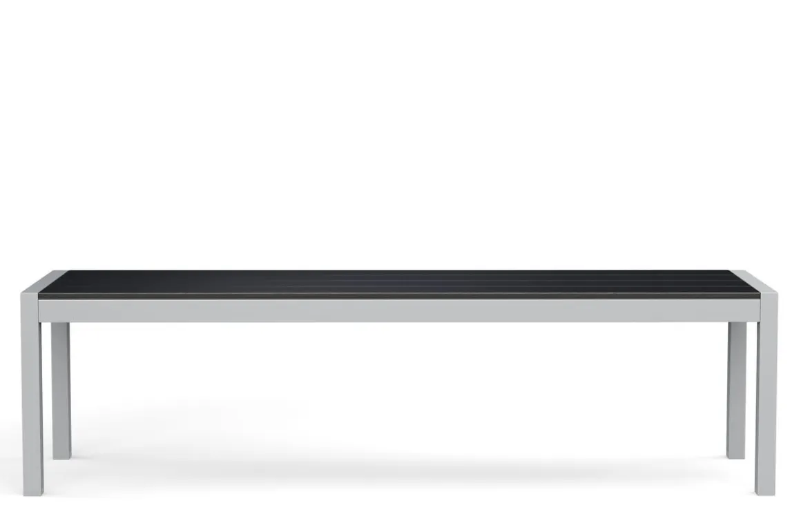 Gartenbank ZILO 165 cm anthrazit