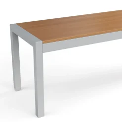 Gartenbank ZILO 165 cm braun