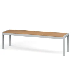 Gartenbank ZILO 165 cm braun