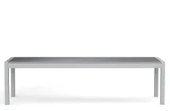 Gartenbank ZILO 165 cm grau