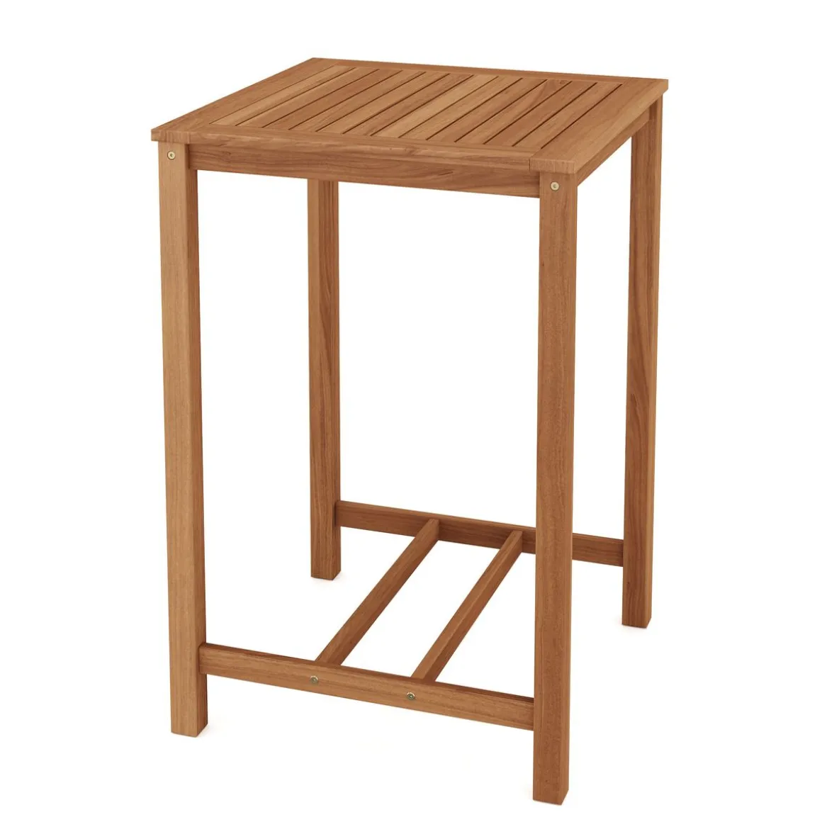 Gartenbar Set Holz CANELA 3-teilig