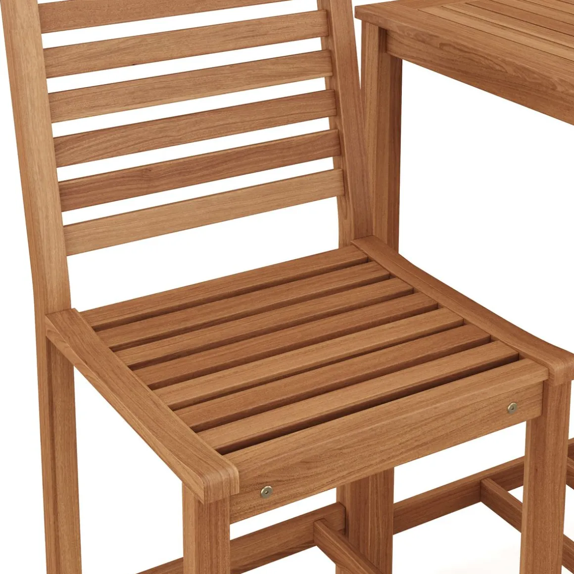 Gartenbar Set Holz CANELA 3-teilig