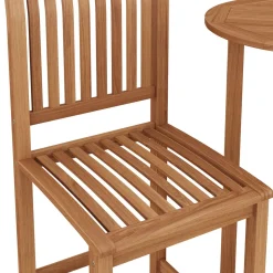 Gartenbar Set Holz PERUGIA 3-teilig