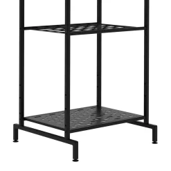 Gartengeräte Organizer Metall WEK 42 x 30 x 75 cm schwarz