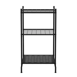 Gartengeräte Organizer Metall WEK 42 x 30 x 75 cm schwarz