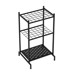 Gartengeräte Organizer Metall WEK 42 x 30 x 75 cm schwarz