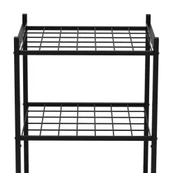 Gartengeräte Organizer Metall WEK 42 x 30 x 75 cm schwarz