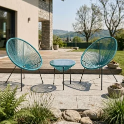 Gartenmöbel Set ACAPULCO türkis