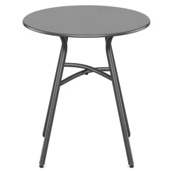 Gartenmöbel Set FERNO 3-teilig grau