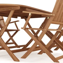 Gartenmöbel Set Holz ADONIS 5-teilig
