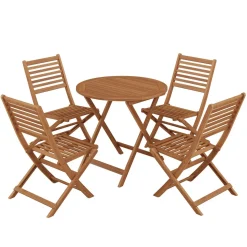 Gartenmöbel Set Holz AOSTA 5-teilig | GONSER.CH