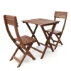 Gartenmöbel Set Holz ATLANTA 3-teilig