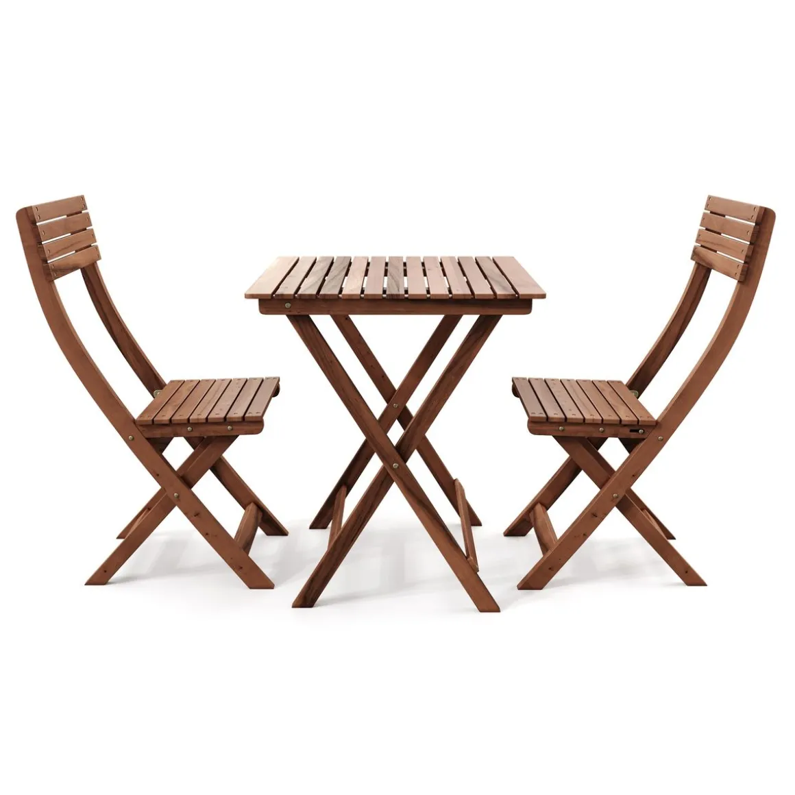 Gartenmöbel Set Holz ATLANTA 3-teilig
