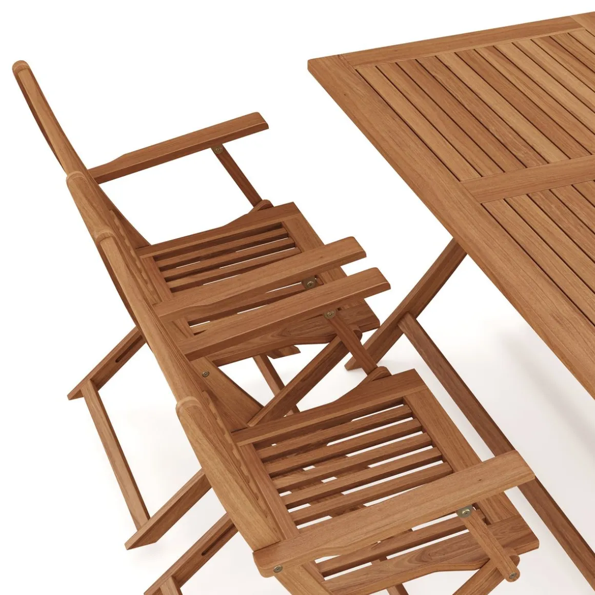 Gartenmöbel Set Holz AVEIRO 5-teilig