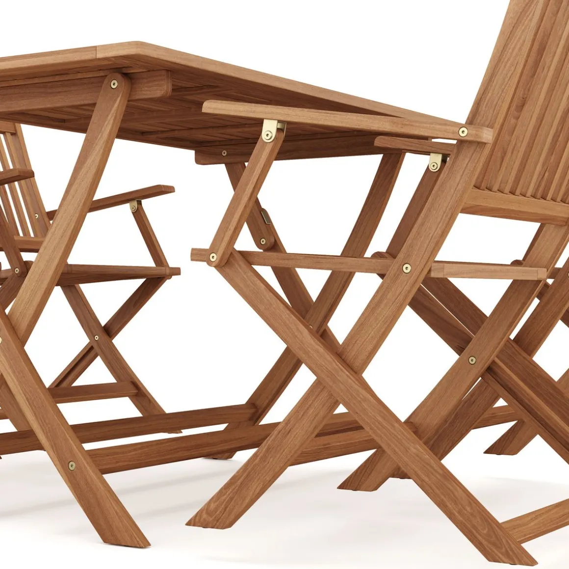 Gartenmöbel Set Holz AVEIRO 5-teilig