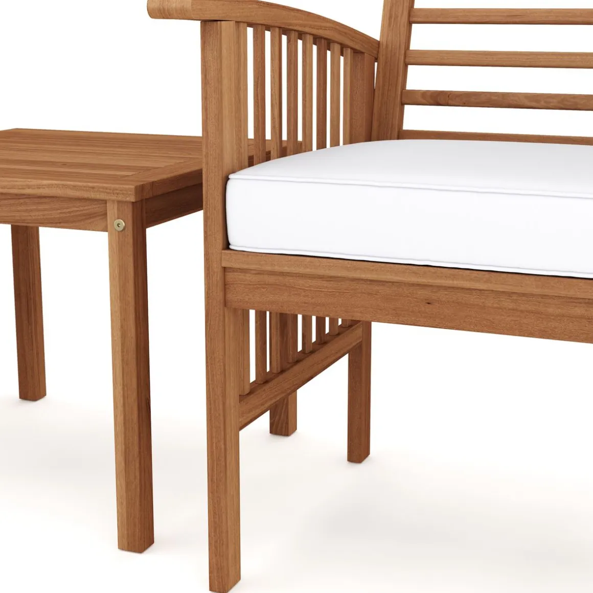 Gartenmöbel Set Holz CORDOBA 3-teilig