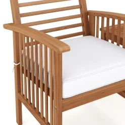 Gartenmöbel Set Holz CORDOBA 3-teilig