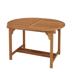 Gartenmöbel Set Holz NISA 7-teilig