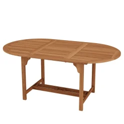Gartenmöbel Set Holz NISA 7-teilig