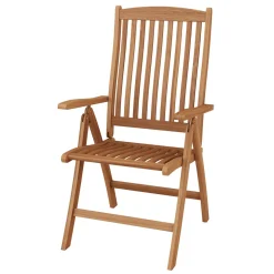 Gartenmöbel Set Holz NISA 7-teilig