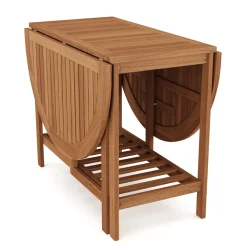 Gartenmöbel Set Holz TARRAGONA 5-teilig