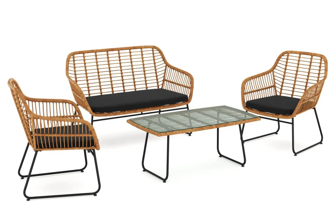 Gartenmöbel Set MALI 4-teilig