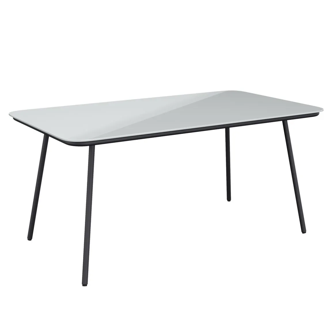 Gartenmöbel Set MARCELLO 7-teilig anthrazit