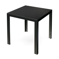 Gartenmöbel Set NELI 2 Stühle schwarz