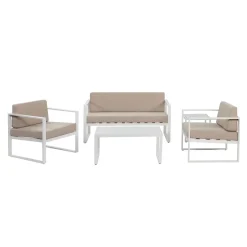 Gartenmöbel Set NOVO beige