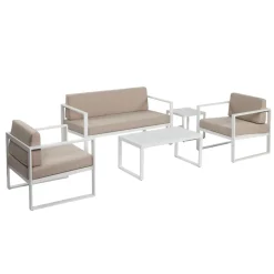 Gartenmöbel Set NOVO beige