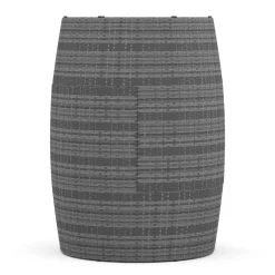 Gartenmöbel Set Rattan BROOKLYN stapelbar grau