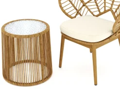 Gartenmöbel Set Rattan COSIMA