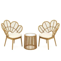 Gartenmöbel Set Rattan COSIMA
