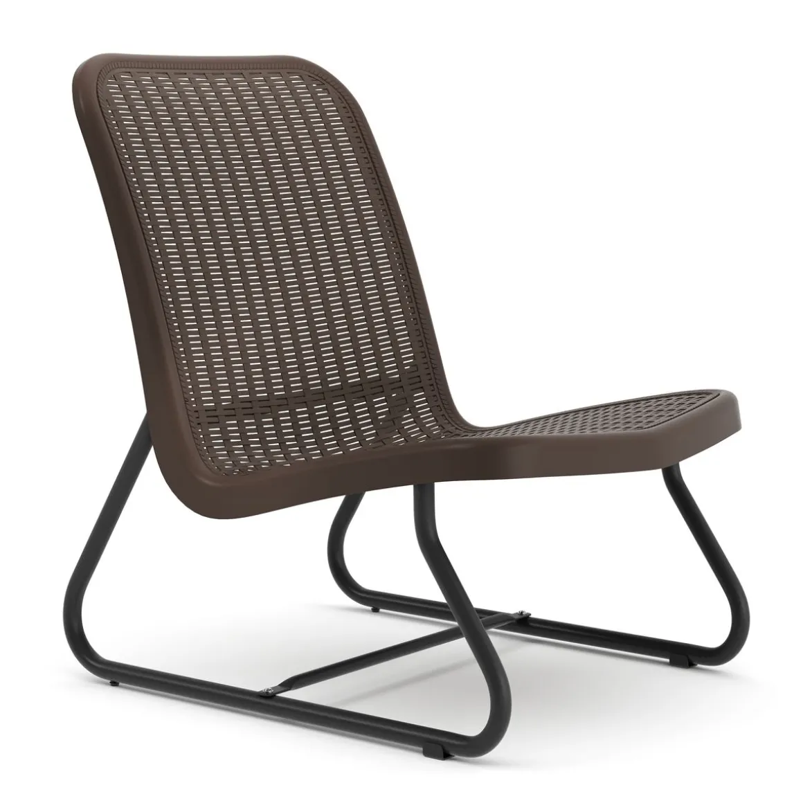 Gartenmöbel Set Rattan MERIVA braun