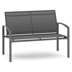 Gartenmöbel Set WEGGIS schwarz