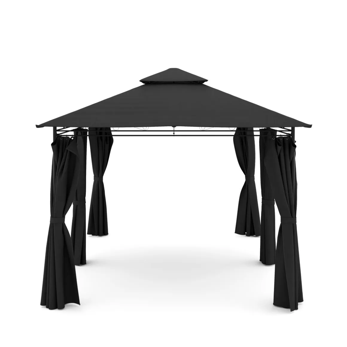 Gartenpavillon AMALIE 4 x 3 m anthrazit