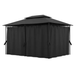 Gartenpavillon AMALIE 4 x 3 m anthrazit