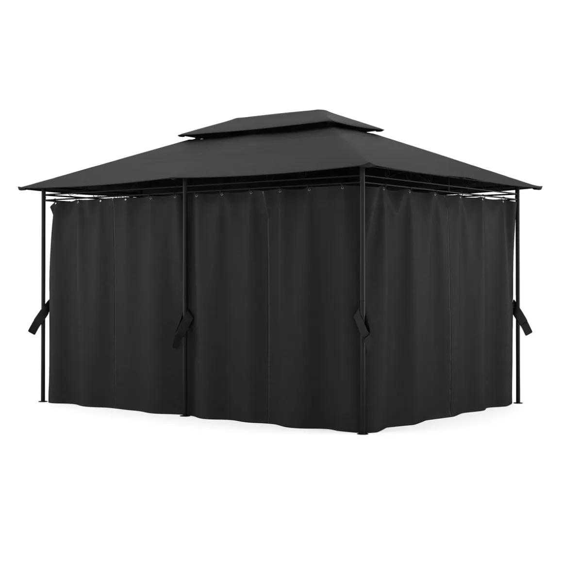 Gartenpavillon AMALIE 4 x 3 m anthrazit