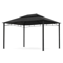 Gartenpavillon GAZ 4 x 3 m anthrazit