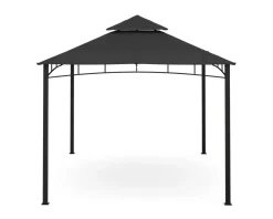 Gartenpavillon GAZ 4 x 3 m anthrazit