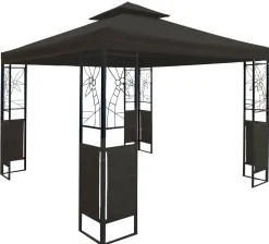 Gartenpavillon HOWEA 3 x 3 m anthrazit
