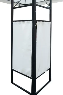 Gartenpavillon HOWEA 3 x 3 m weiss | GONSER.CH
