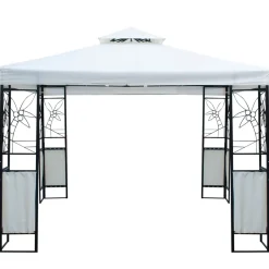 Gartenpavillon HOWEA 3 x 3 m weiss | GONSER.CH